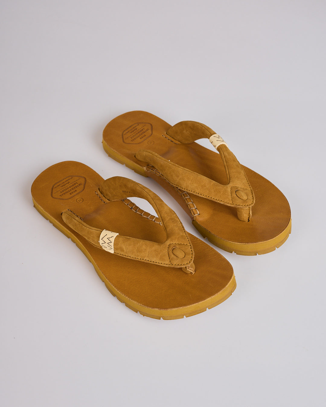 visvim Summer Spot Lama Sandal Folk Camel