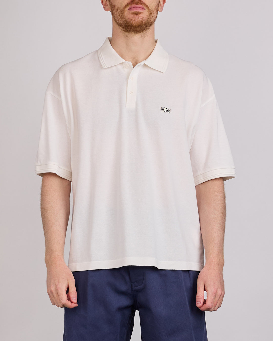 visvim Summer Spot Mondo Weller Polo Shirt Off White