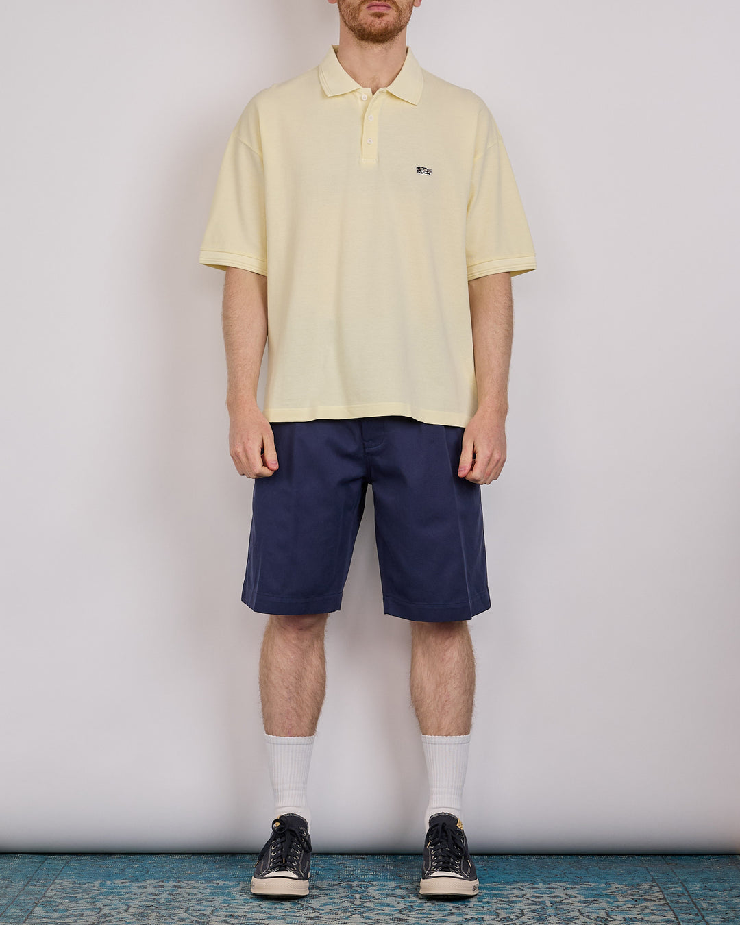 visvim Summer Spot Mondo Weller Polo Shirt Lt.Yellow