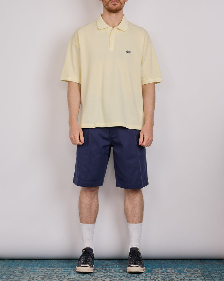 visvim Summer Spot Mondo Weller Polo Shirt Lt.Yellow