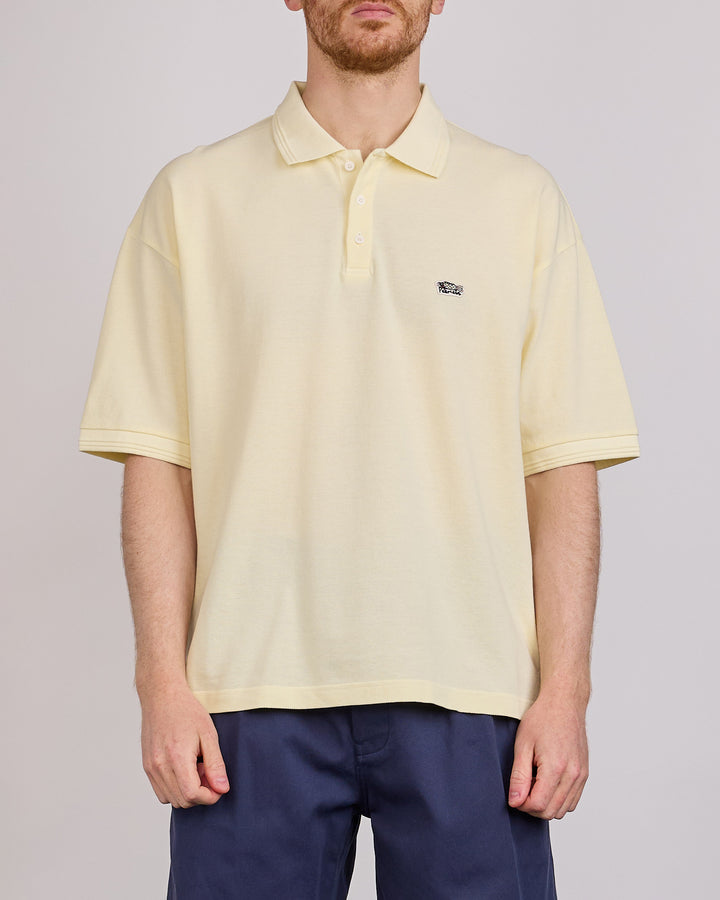 visvim Summer Spot Mondo Weller Polo Shirt Lt.Yellow