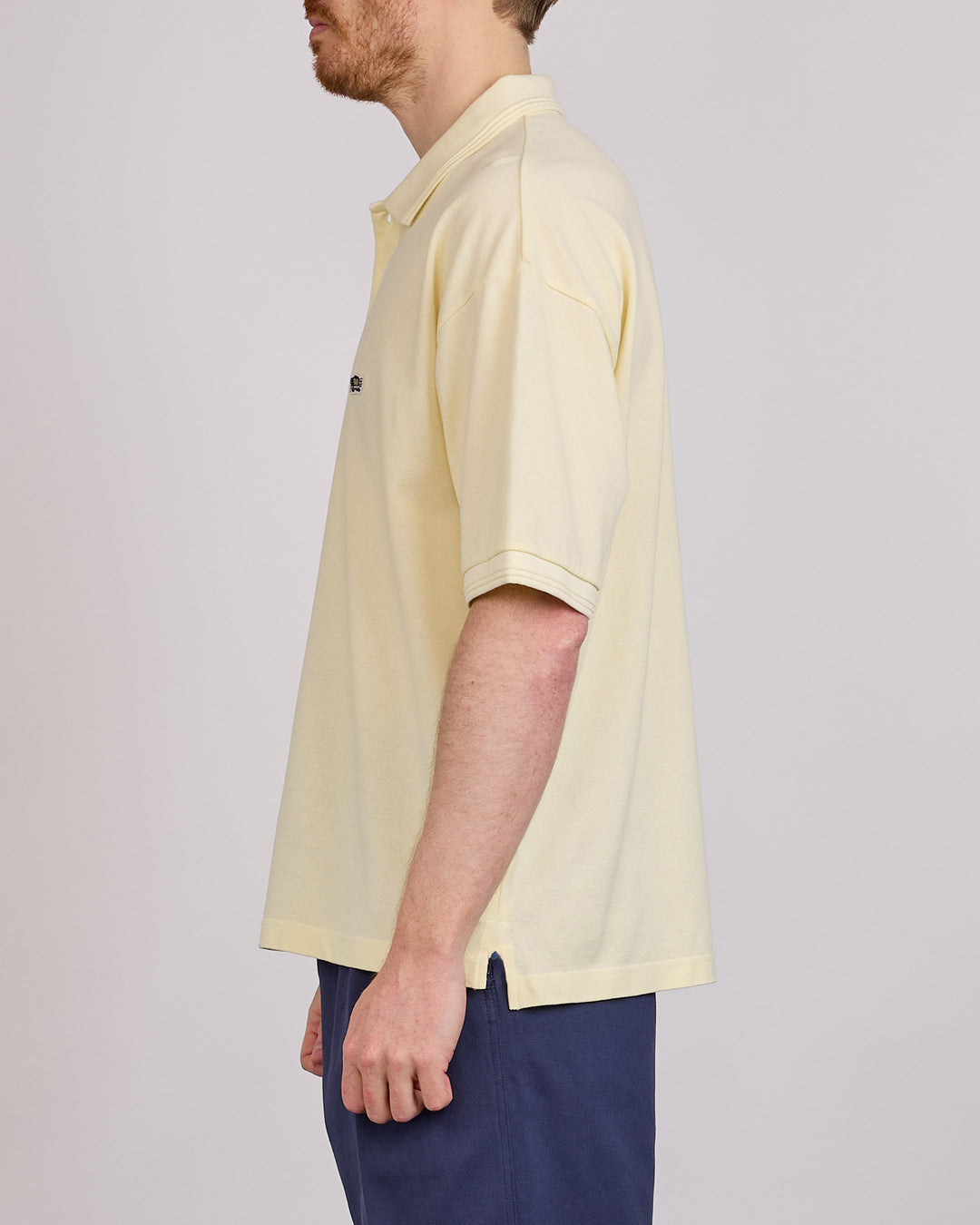 visvim Summer Spot Mondo Weller Polo Shirt Lt.Yellow