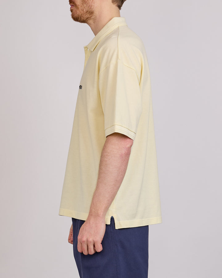 visvim Summer Spot Mondo Weller Polo Shirt Lt.Yellow
