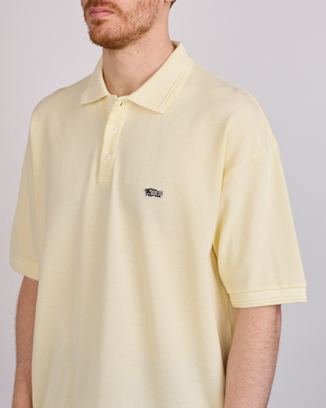 visvim Summer Spot Mondo Weller Polo Shirt Lt.Yellow