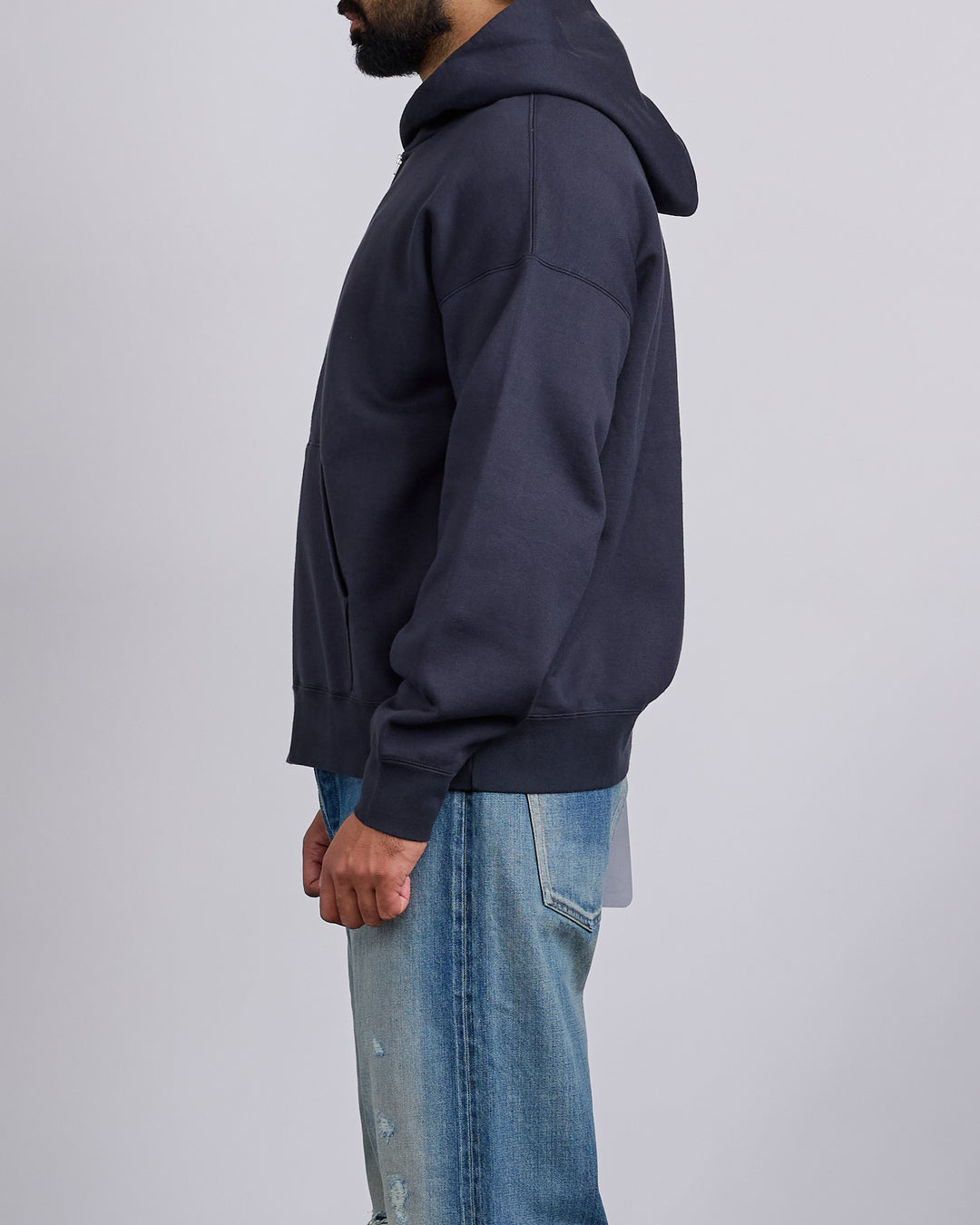 visvim Ultimate Jumbo SB Hoodie Full-Zip Black