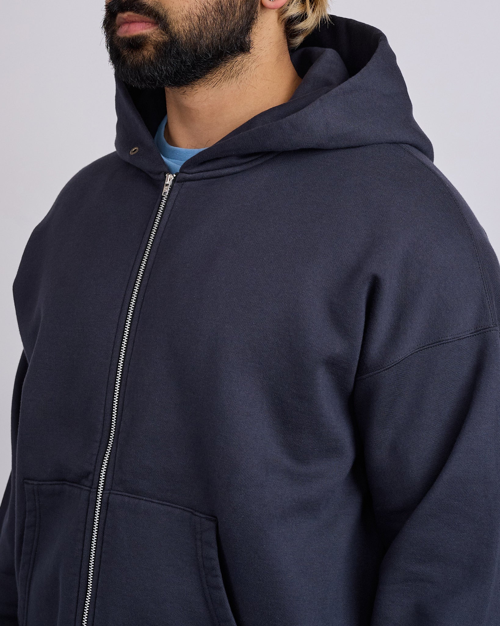 visvim Ultimate Jumbo SB Hoodie Full-Zip Black – LESS 17