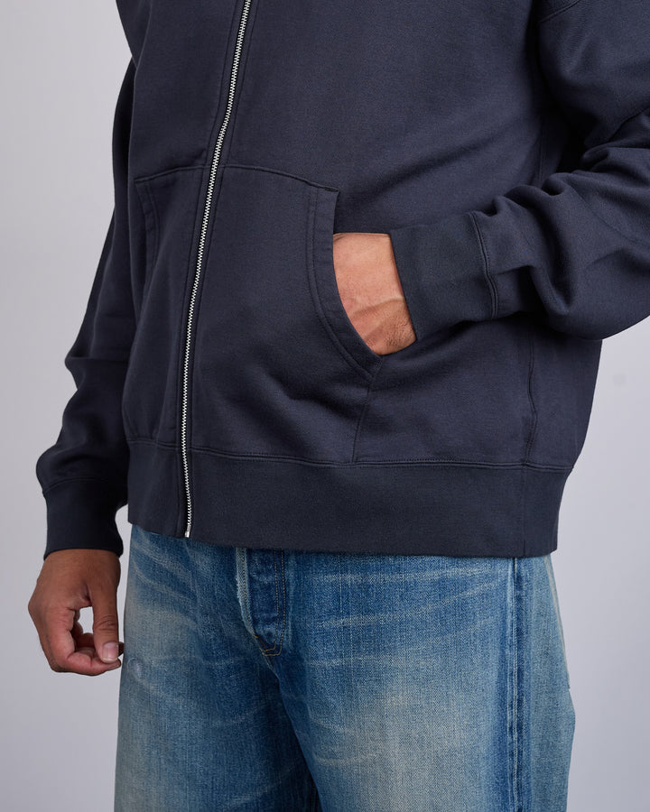 visvim Ultimate Jumbo SB Hoodie Full-Zip Black