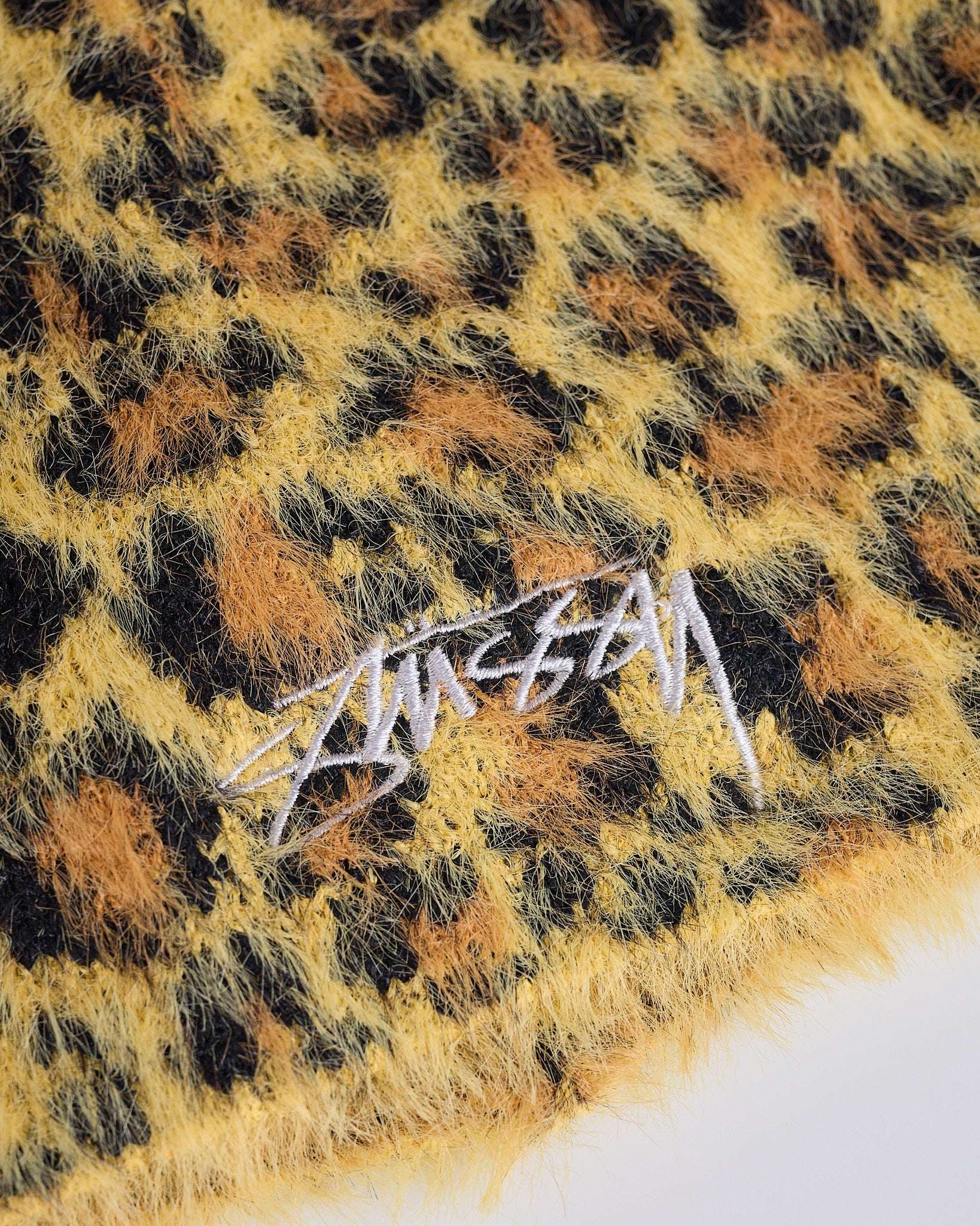 Stussy Skullcap Beanie Leopard Pattern Brown – LESS 17