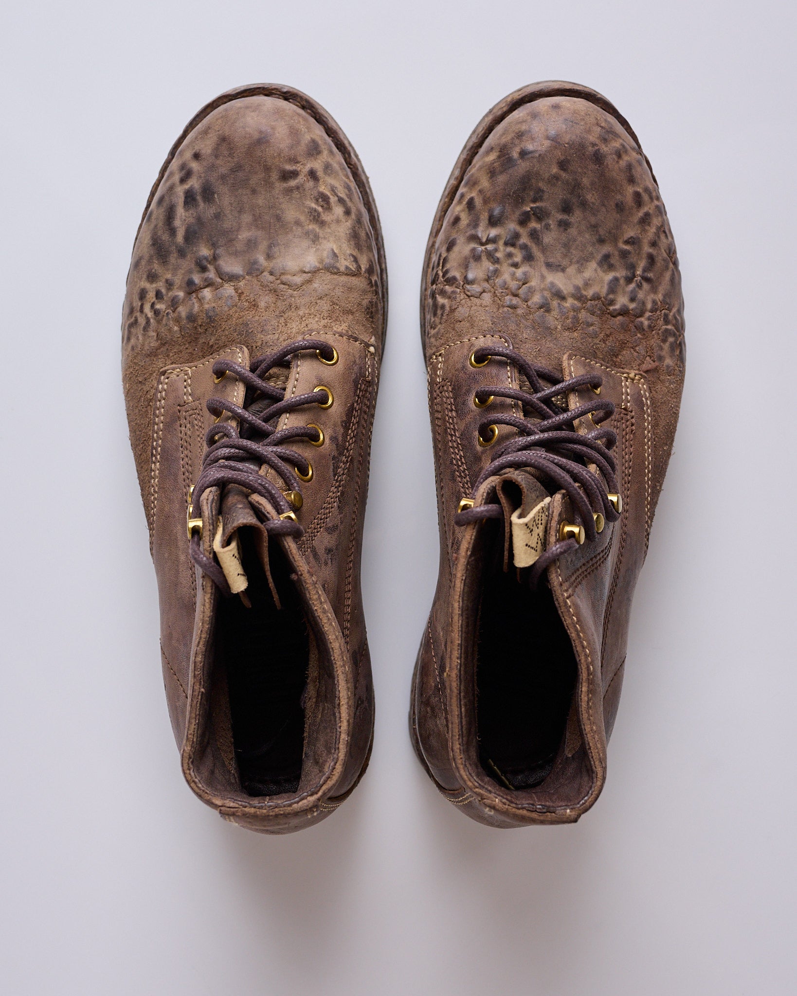 visvim Virgil Folk Boot Dk.Brown – LESS 17