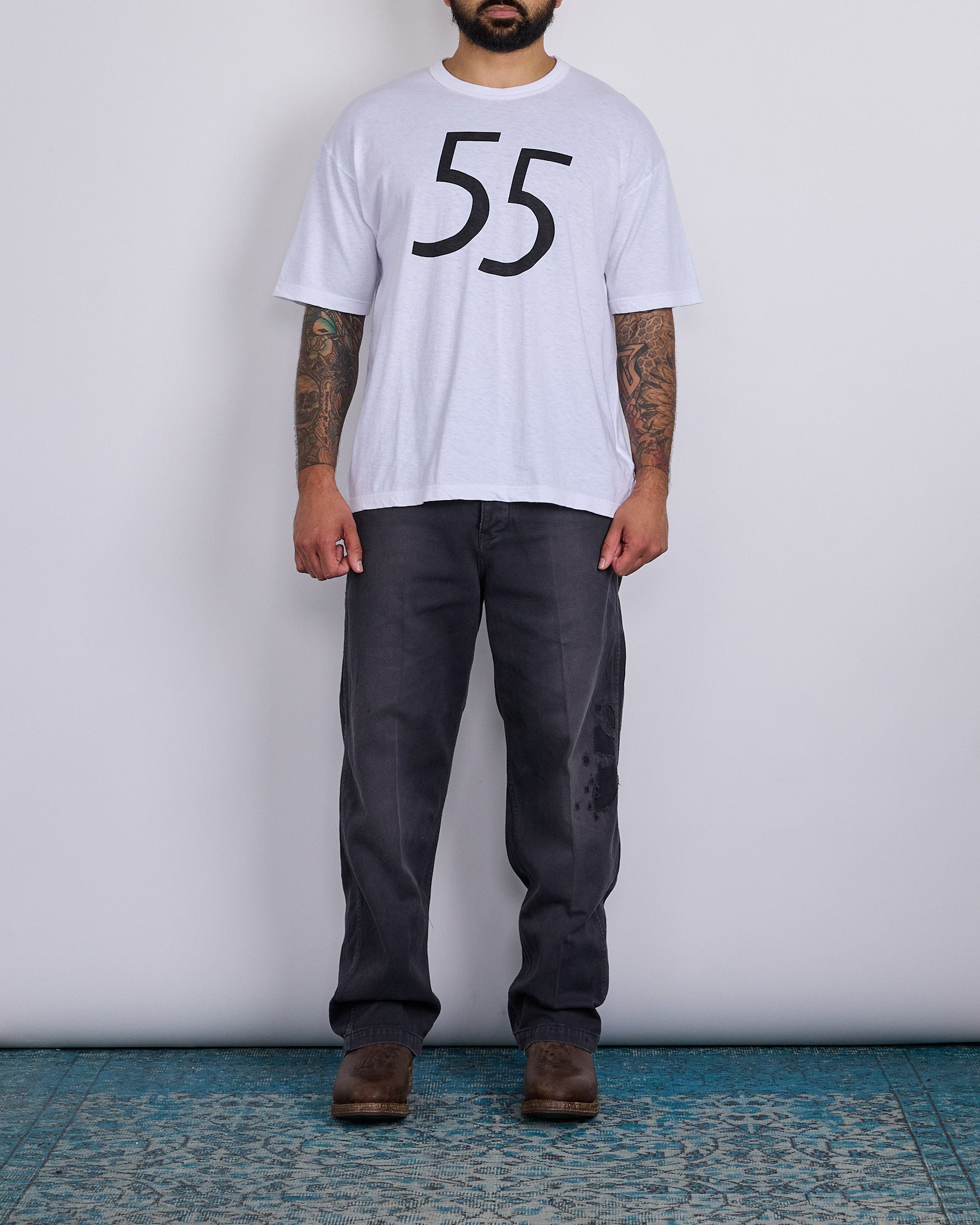 visvim Motors Jumbo Tee White – LESS 17