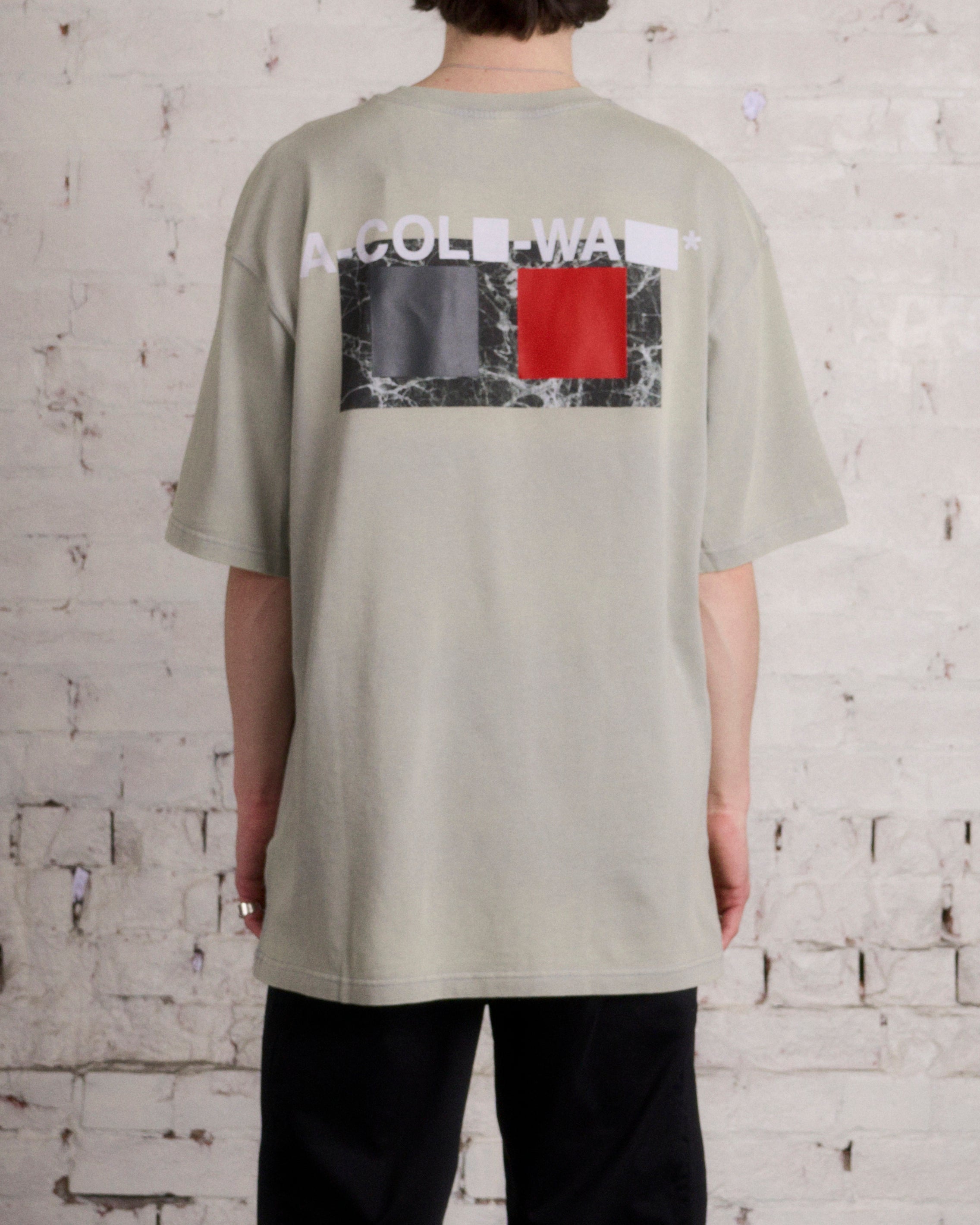 A-COLD-WALL* Relaxed Cubist Long Sleeve T-Shirt Cold Light Grey