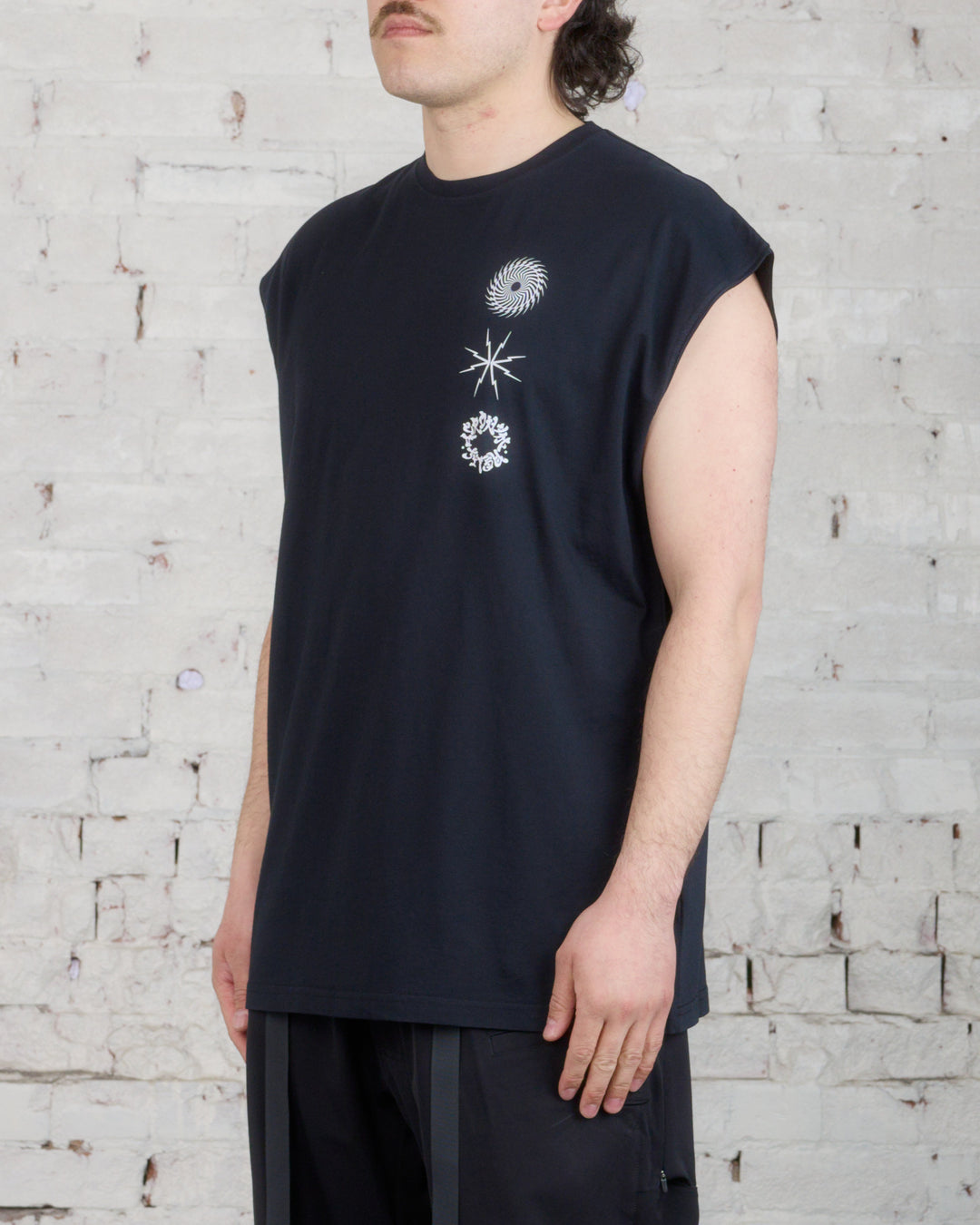 ACRONYM S25-PR-C Sleeveless T-Shirt Black