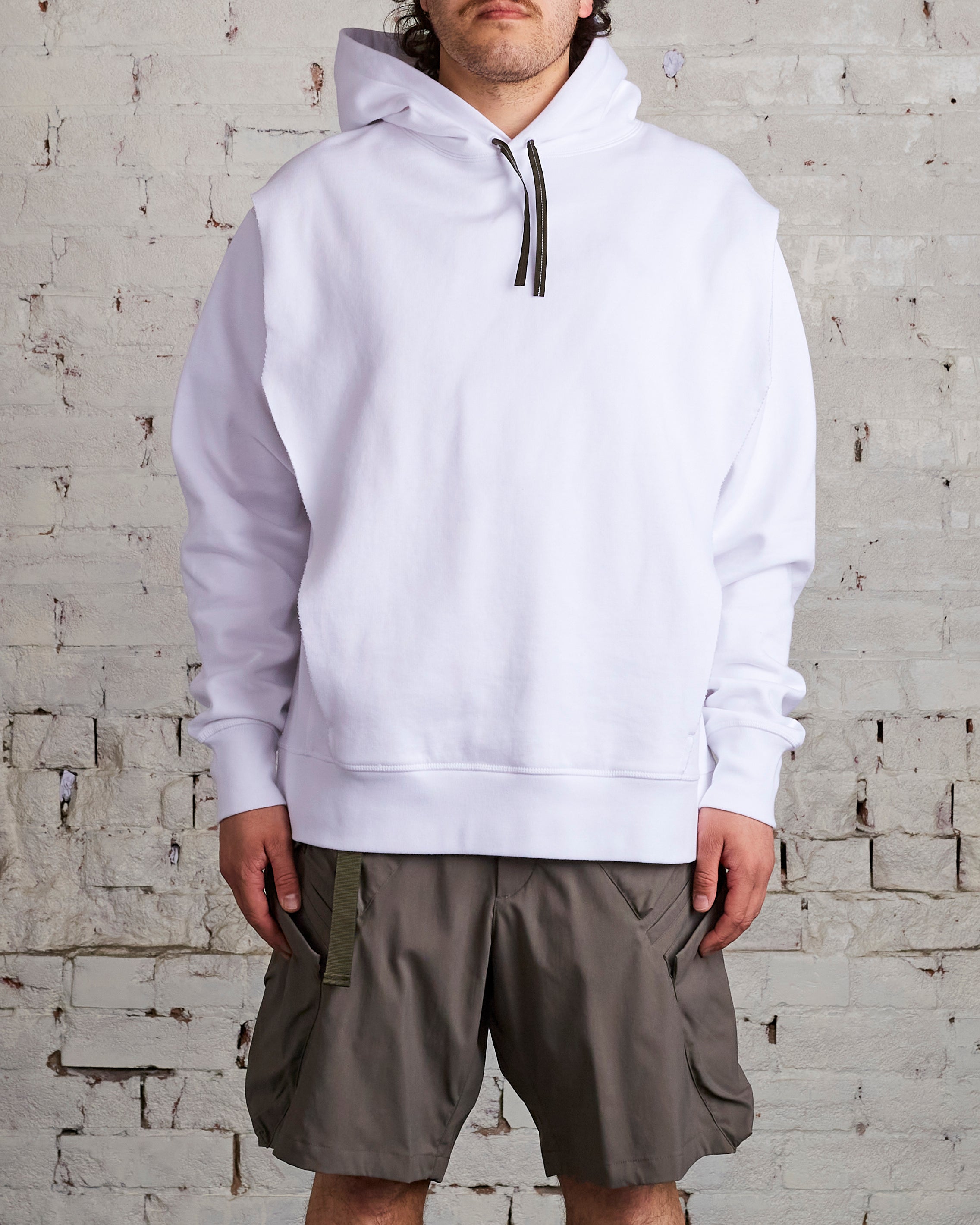 ACRONYM S26-PR Hooded Sweatshirt White