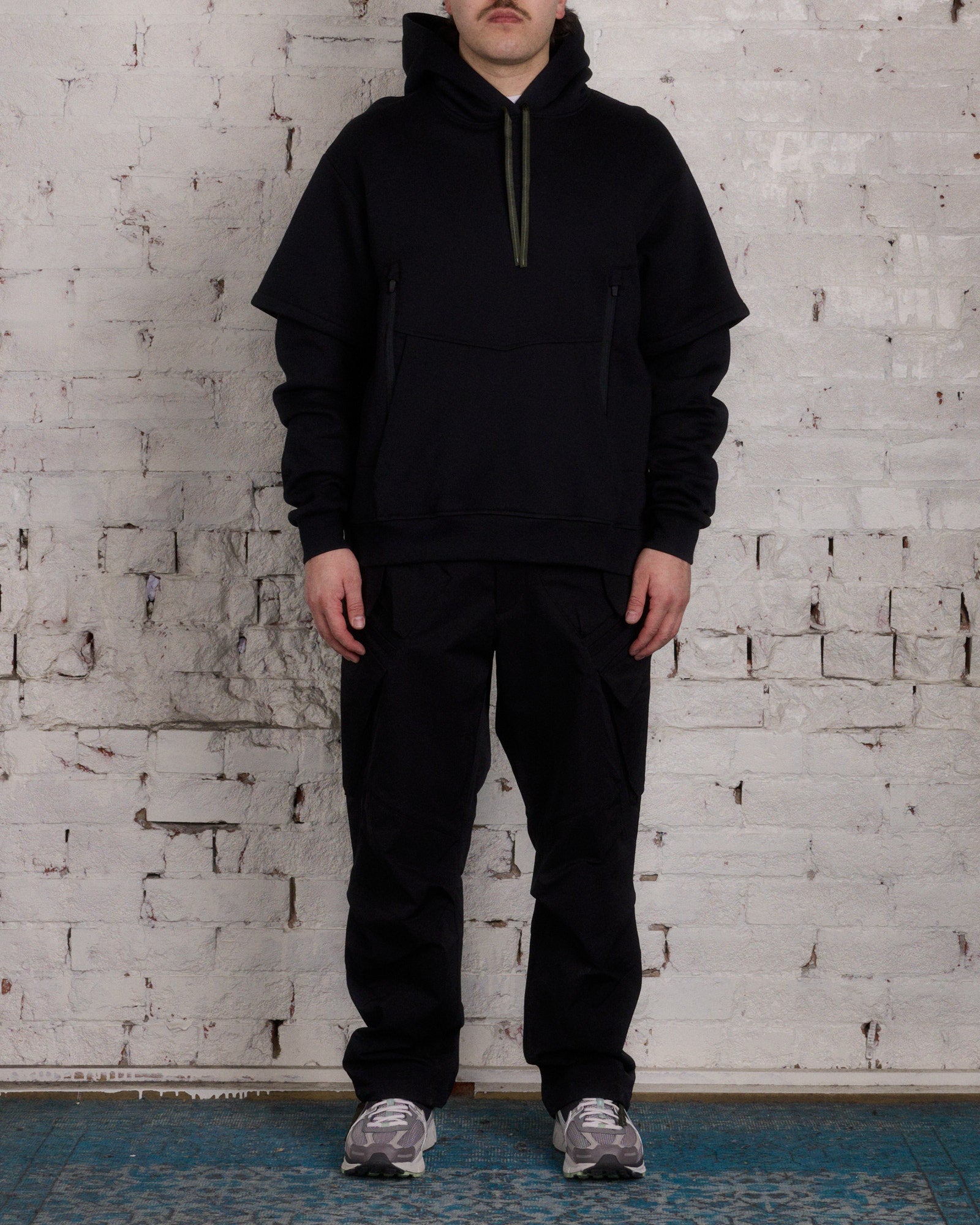 ACRONYM S34-PR Hooded Sweatshirt Black