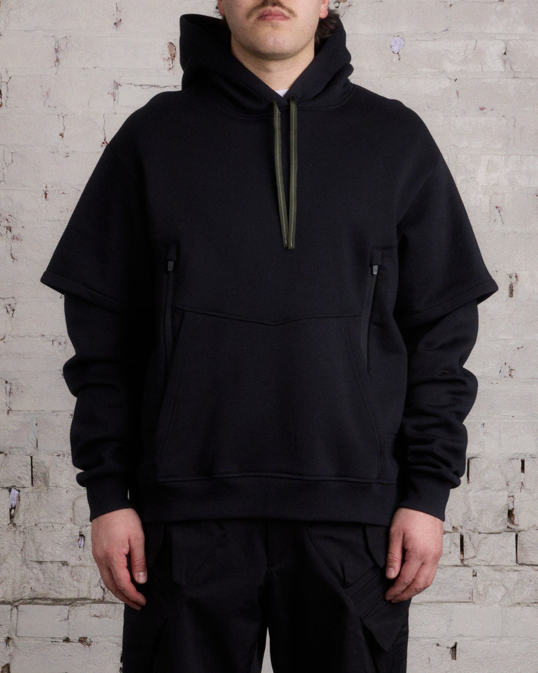 ACRONYM S34-PR Hooded Sweatshirt Black