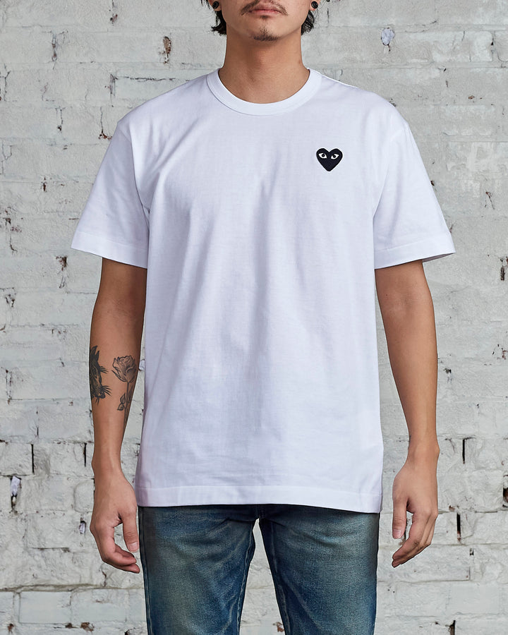 Comme des Garçons PLAY Black Heart T-Shirt White