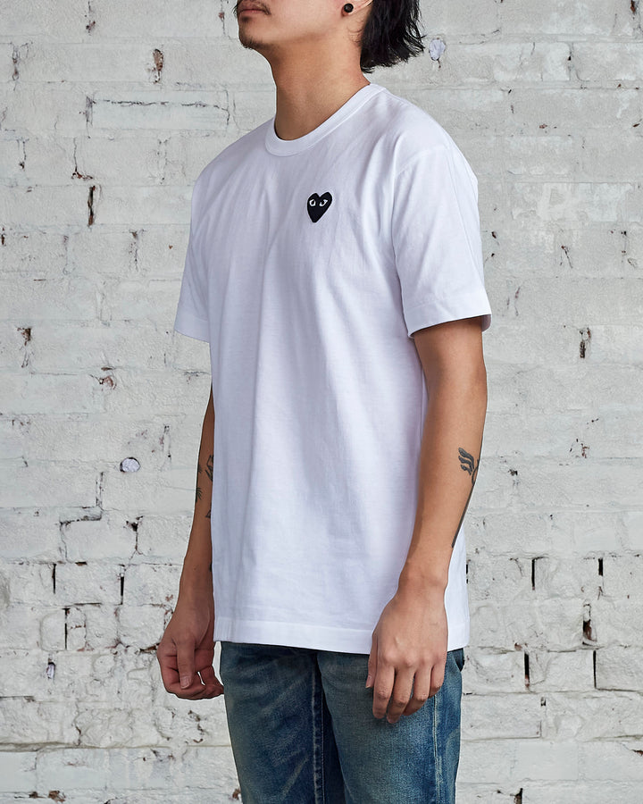 Comme des Garçons PLAY Black Heart T-Shirt White