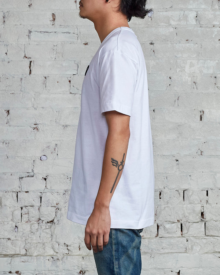 Comme des Garçons PLAY Black Heart T-Shirt White