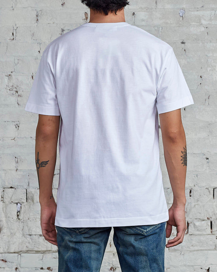 Comme des Garçons PLAY Black Heart T-Shirt White