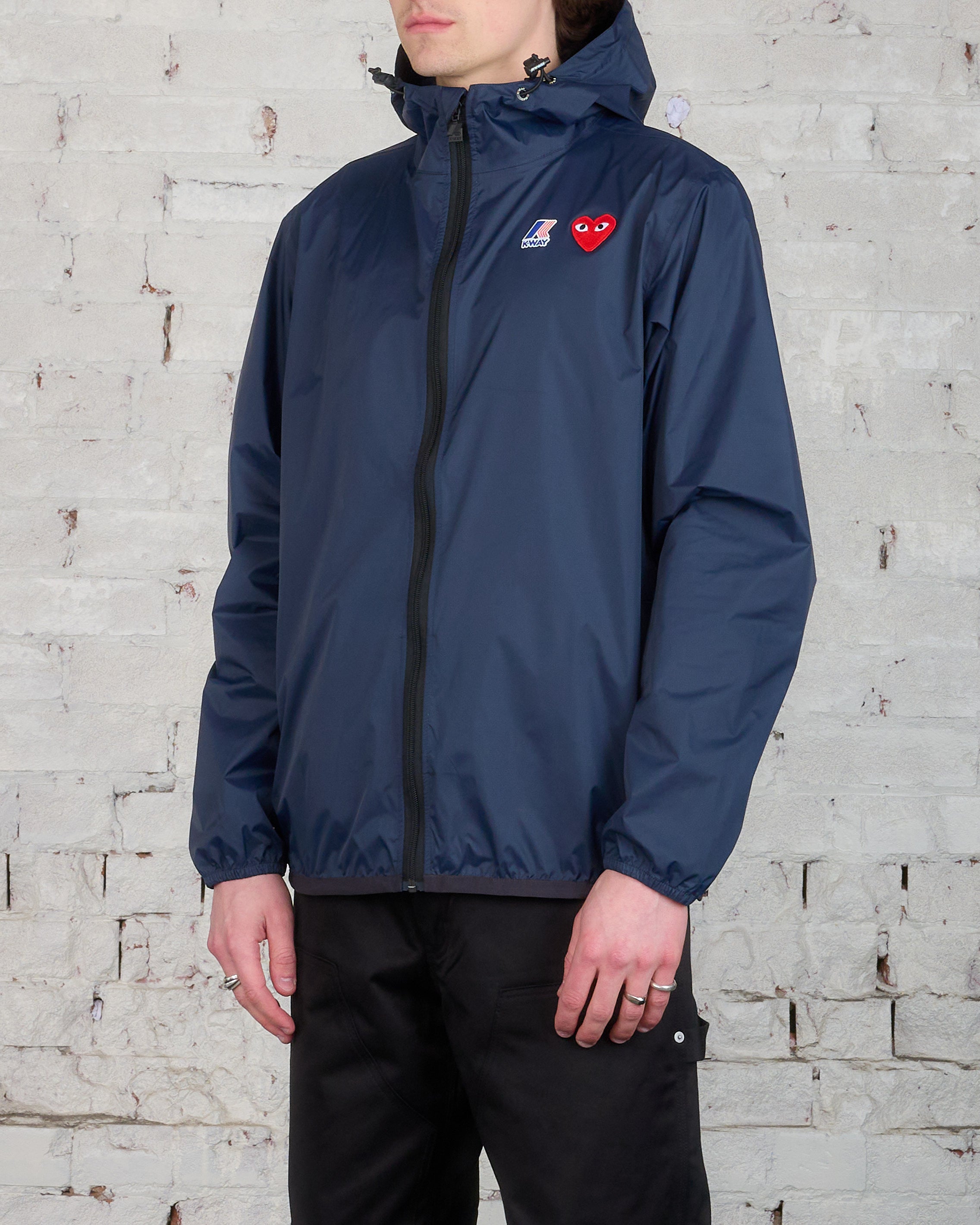 K way sale jacket navy