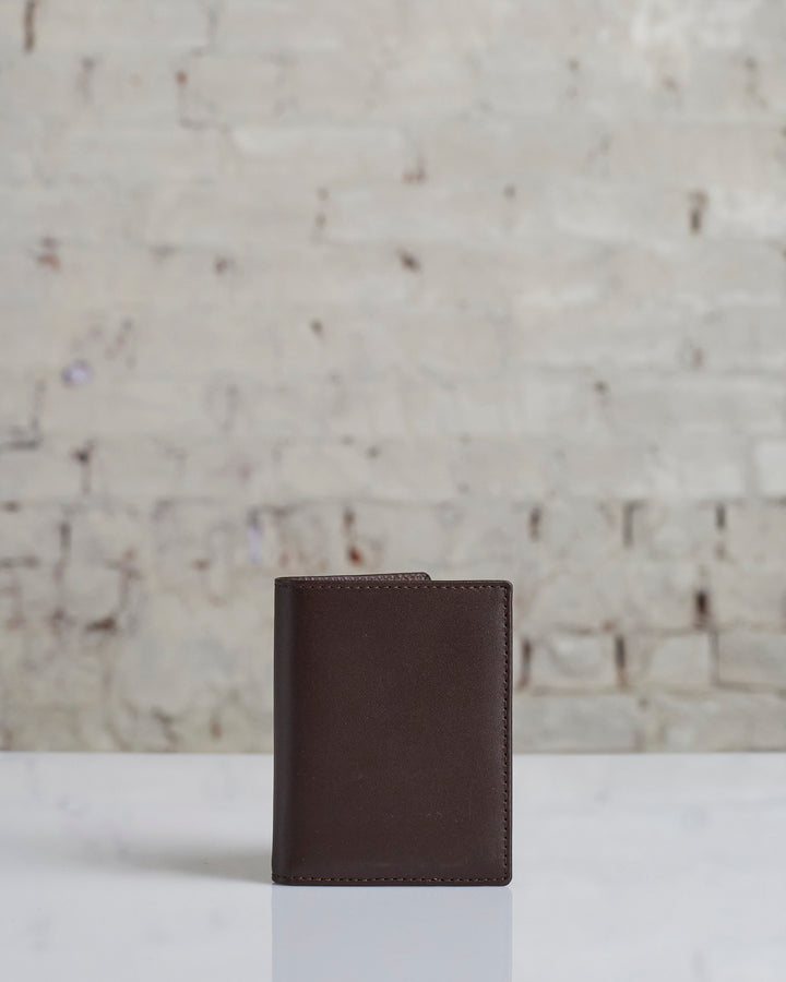 Comme des Garçons Wallet Classic Leather Line A Bi-Fold Wallet Brown