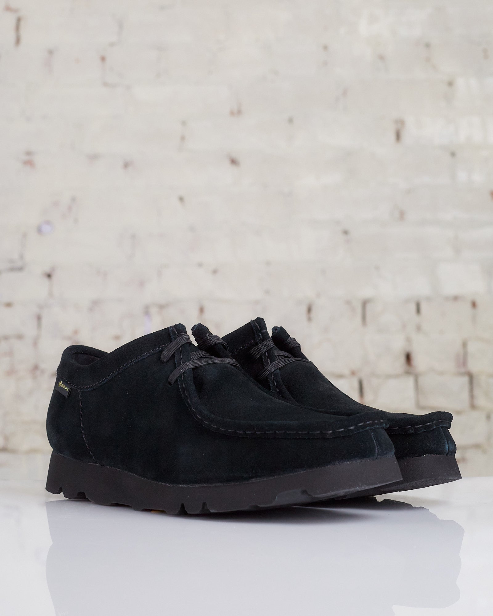 Clarks Men's Wallabee Gore-Tex Black Suede