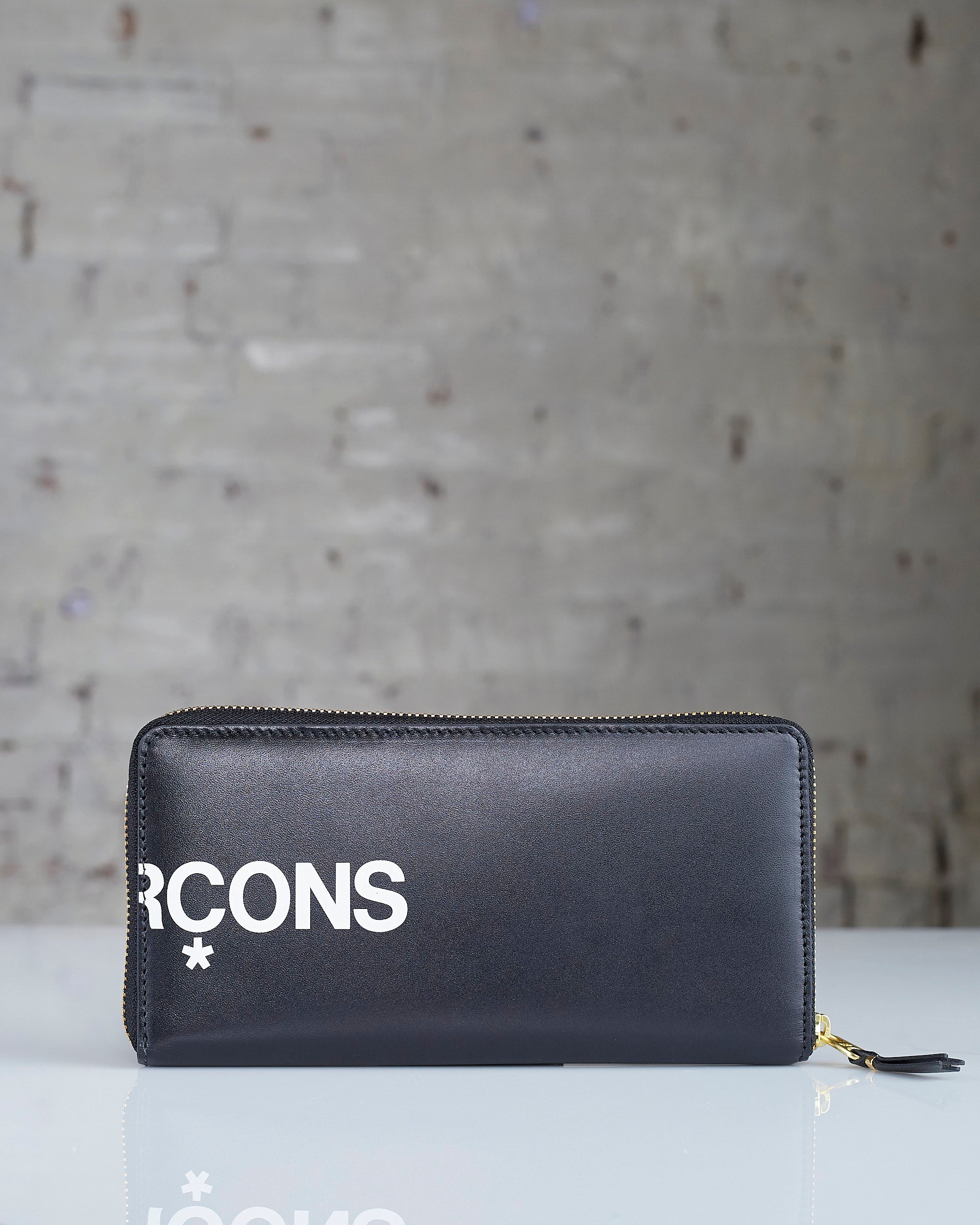 Comme des Garçons Wallet Huge Logo Long Wallet Black – LESS 17