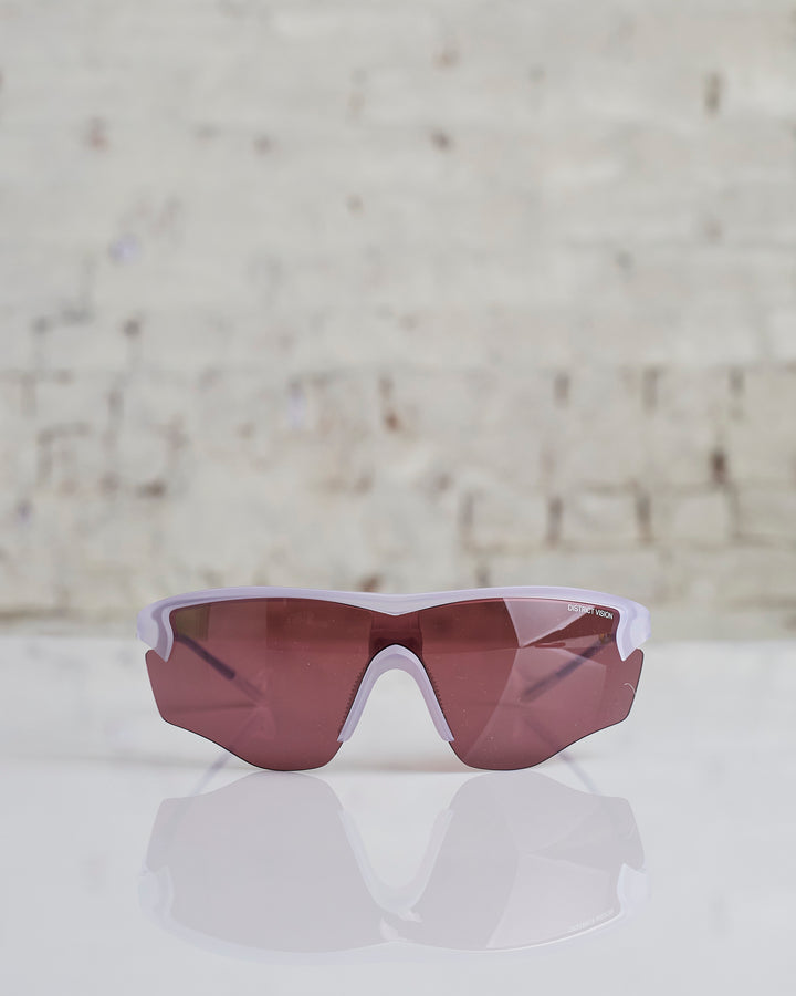 District Vision Junya Racer Sunglass Clear / Rose