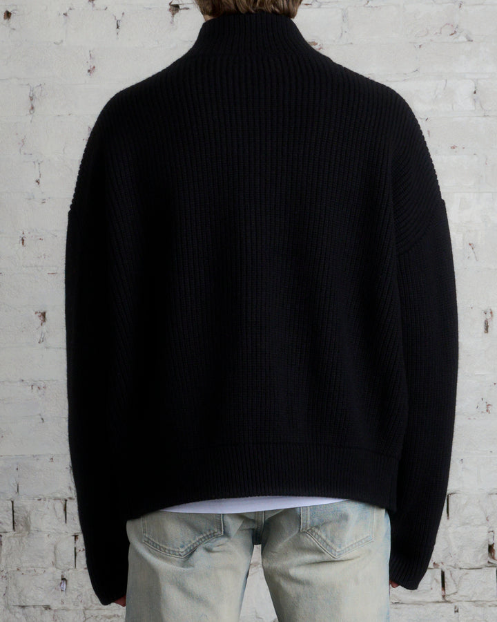 John Elliott Dakota Full-Zip Sweater Black