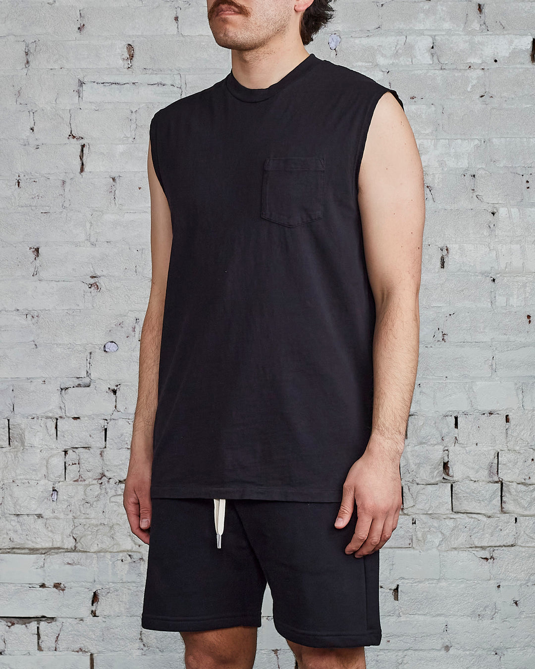 John Elliott Rodeo Sleeveless T-Shirt Black