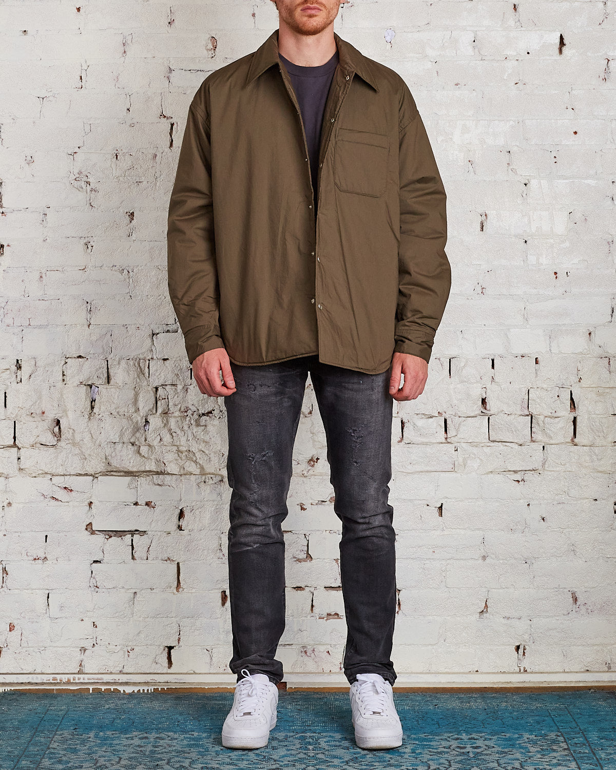 John Elliott Scout Overshirt Oak