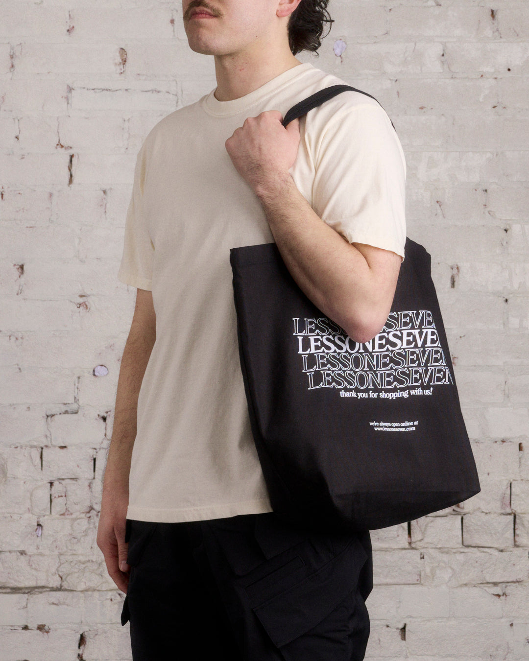 LESS 17 "Thank You" Tote Void