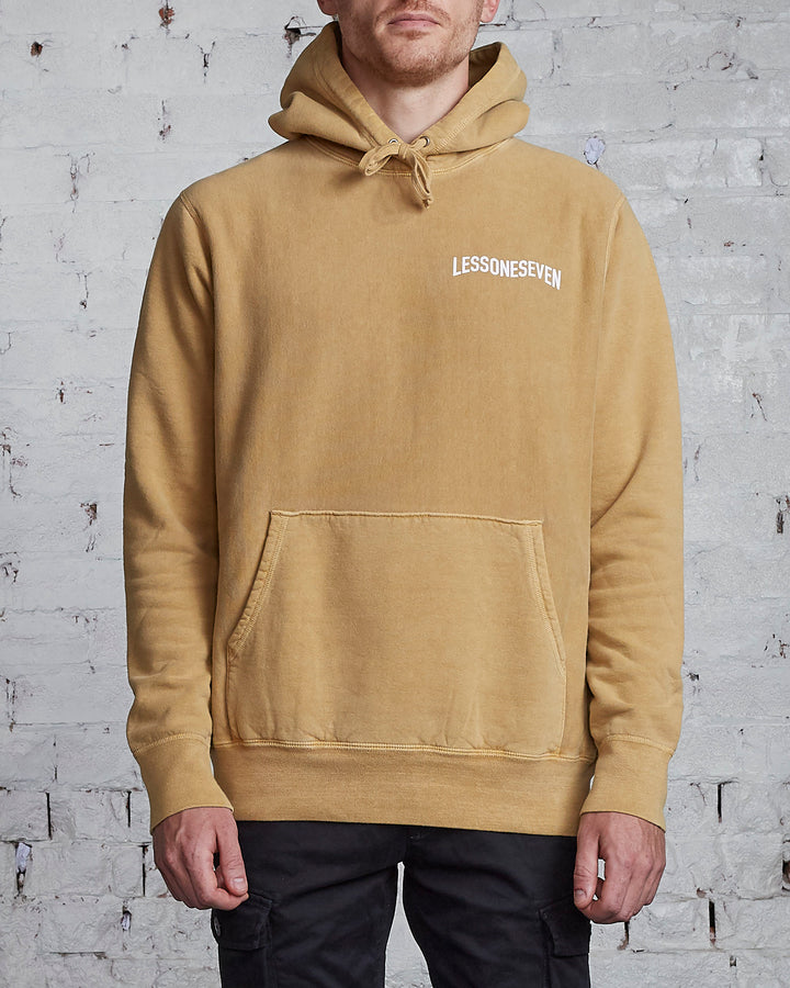 LESS17 Wavy Heavy Hoodie Gold-LESS 17