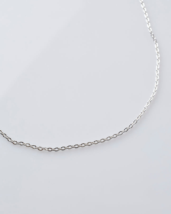 Maple 2.5mm Curb Chain Necklace Silver 925