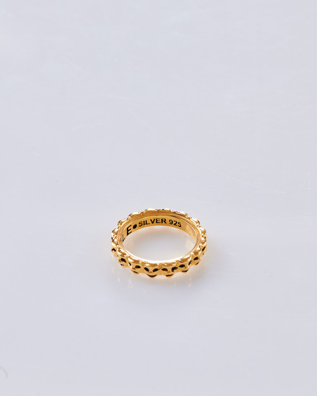 Maple Laugh Now Cry Later Ring 14K Gold Plated