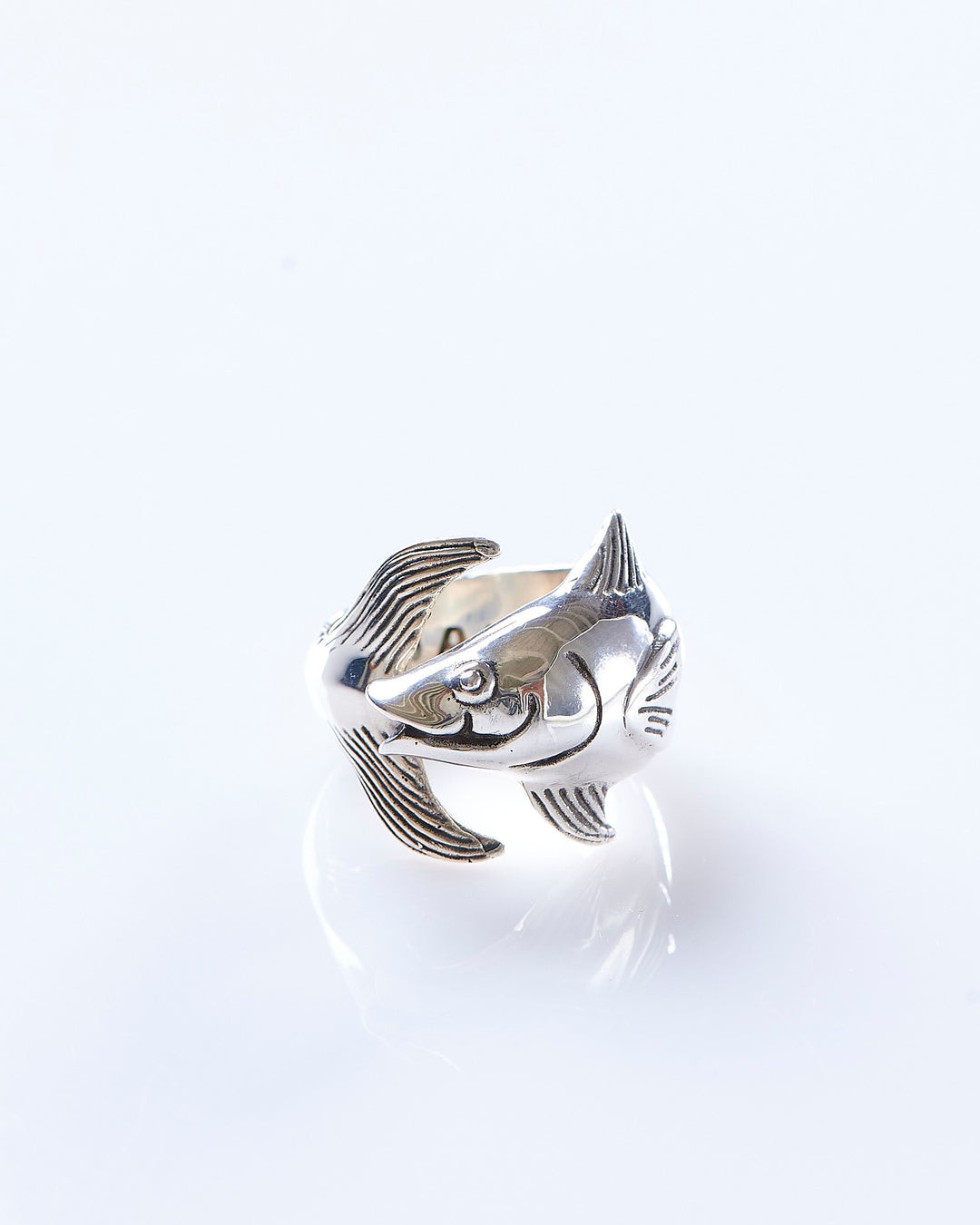 Maple Tuna Ring Silver 925
