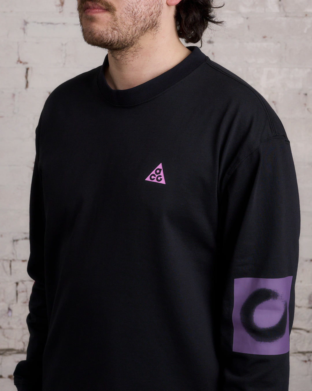 Nike ACG Cosmic Coast Long Sleeve T-Shirt Black