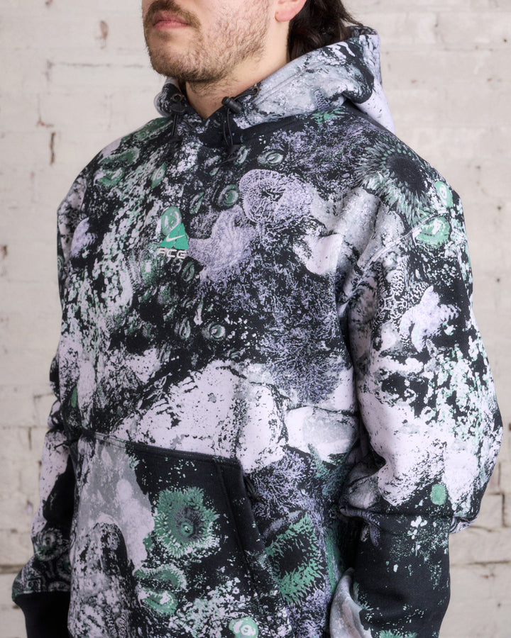 Nike ACG Therma-FIT "Tuff Fleece" Hooded Sweatshirt Ashen Slate/Black/Summit White