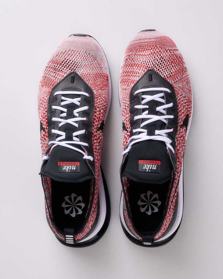 Nike Men's Air Max Flyknit Racer University Red/Black-Wolf Grey-Black