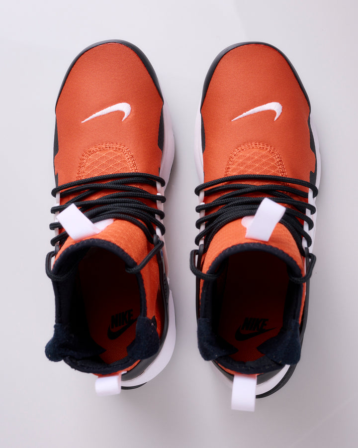 Nike Men's Nike Air Presto Mid Utility Orange/Orange-Black-White