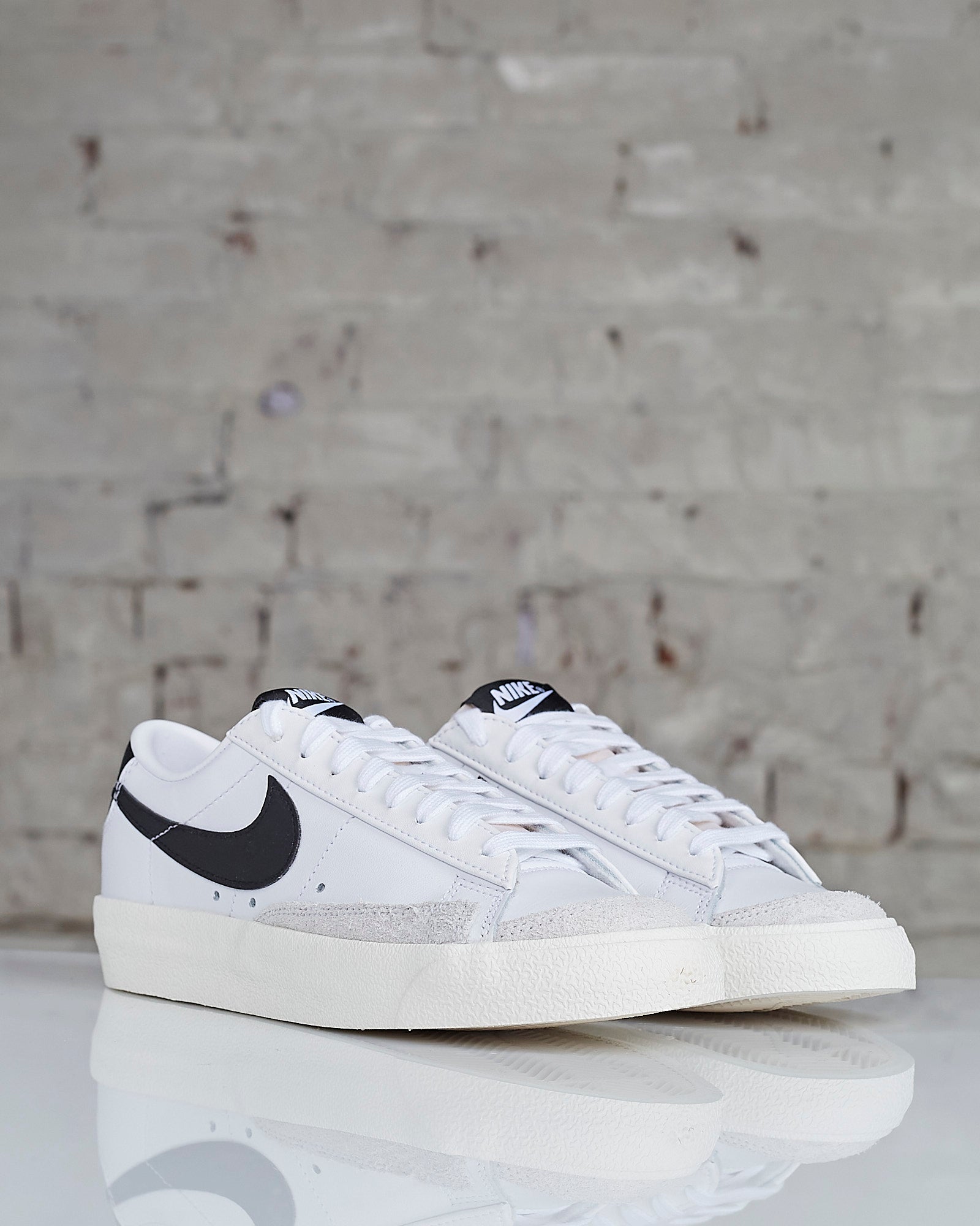 Nike Blazer Low 77 White Black Women s