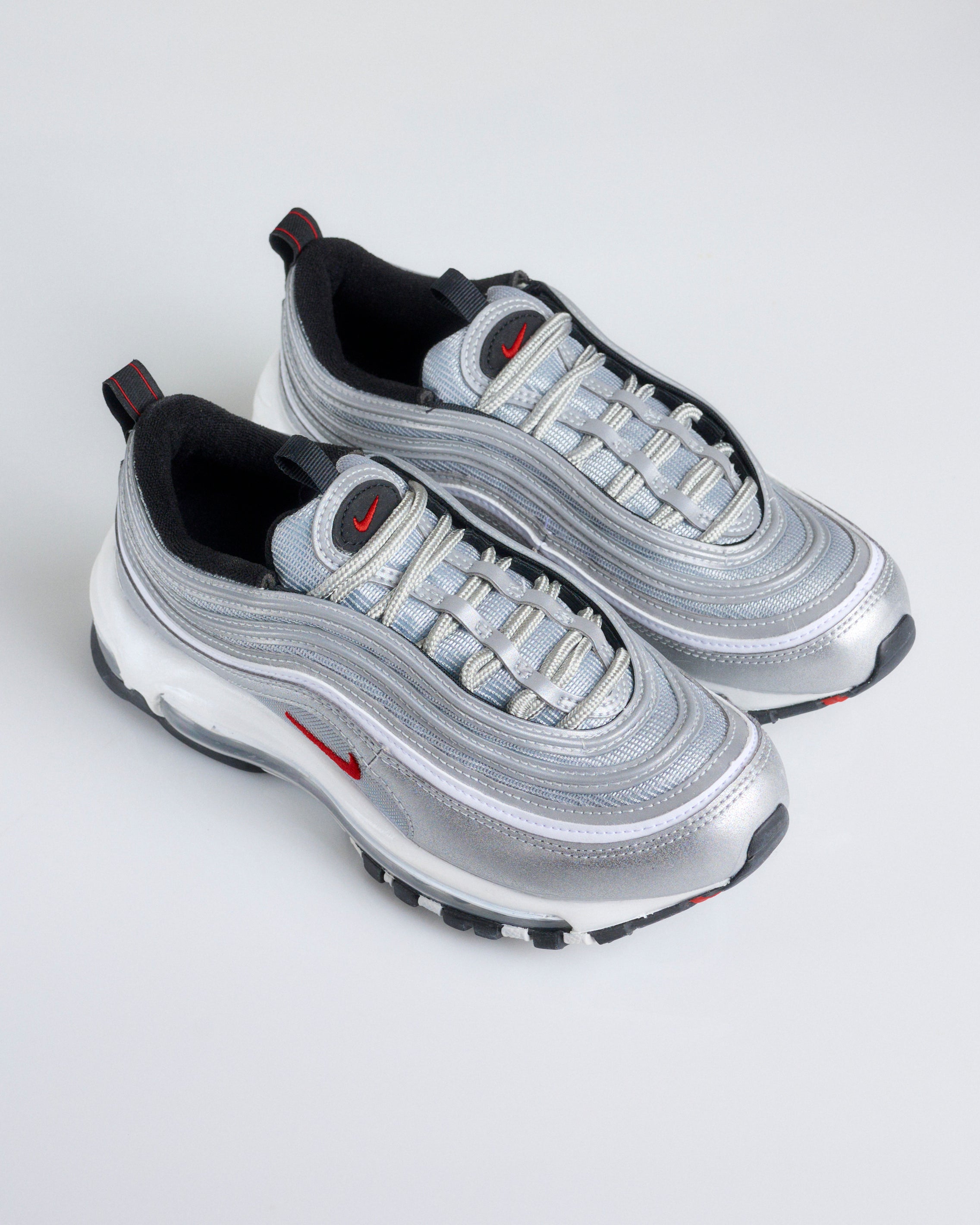 Air max 97 red metallic outlet silver