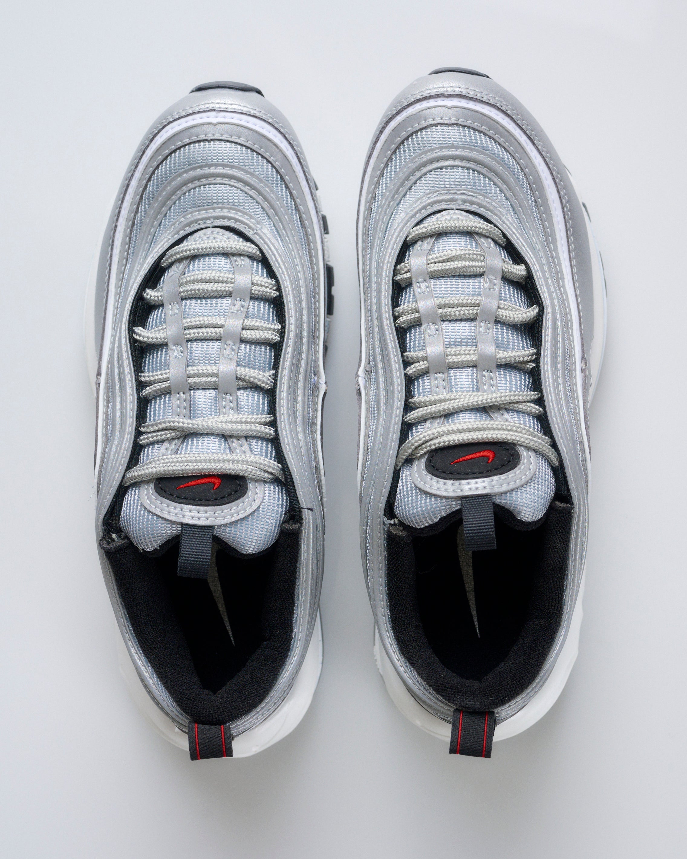 Nike air max 97 best sale metallic silver varsity red