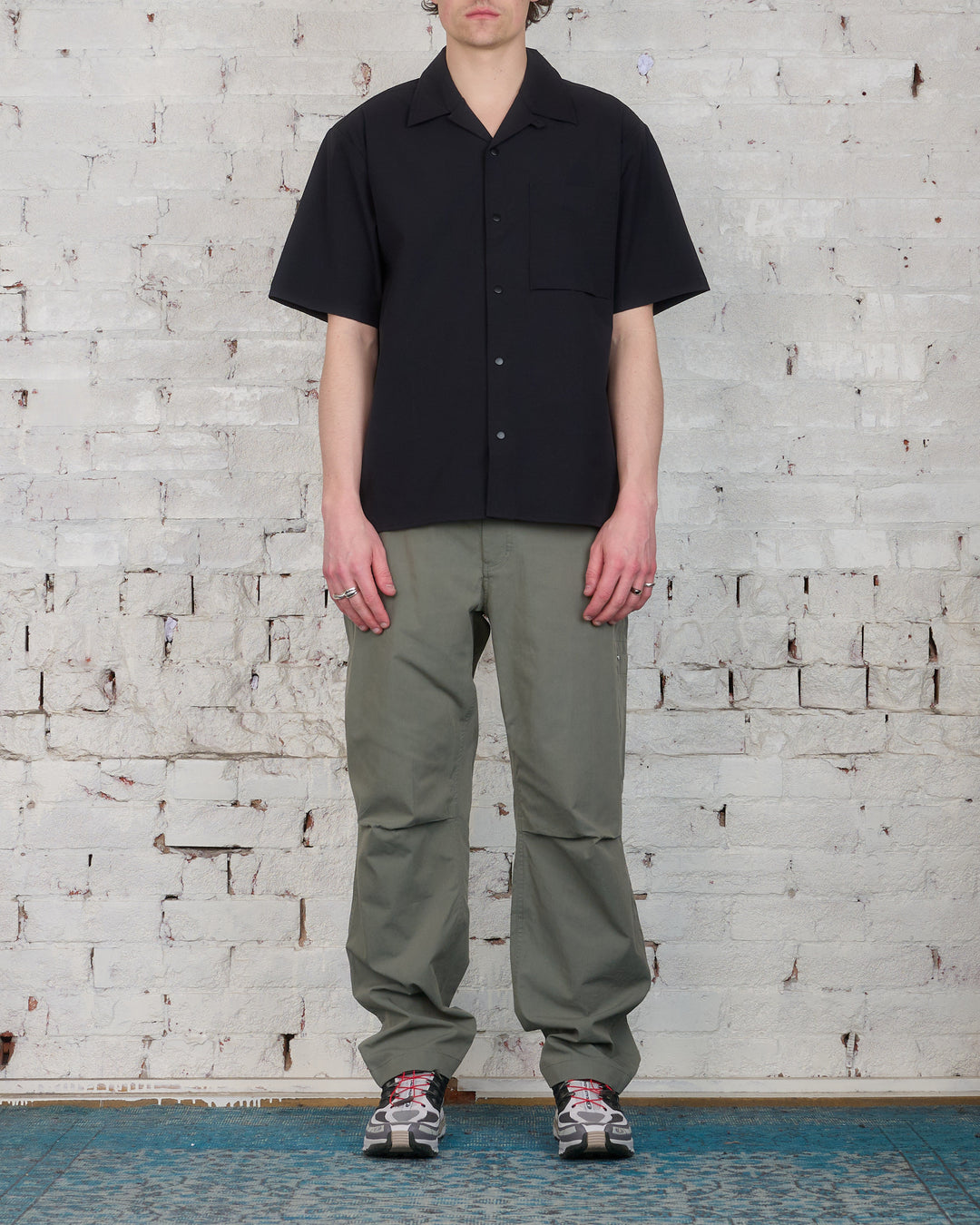 Norse Projects Falke Tab Series Pant Dried Sage Green