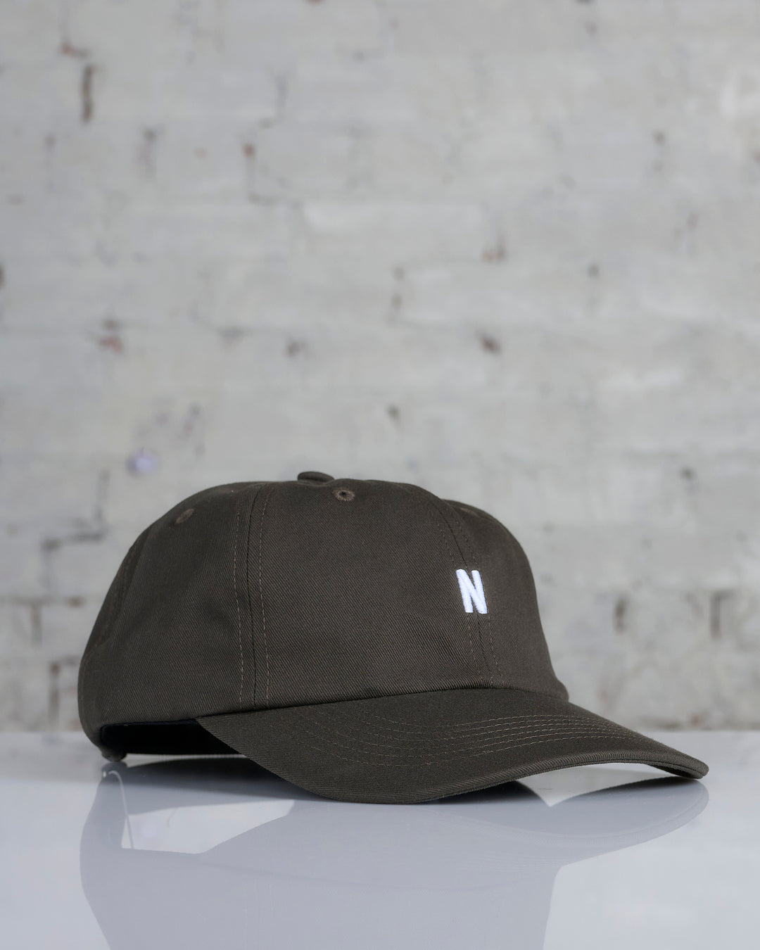Norse Projects Twill Sports Cap Beech Green 23