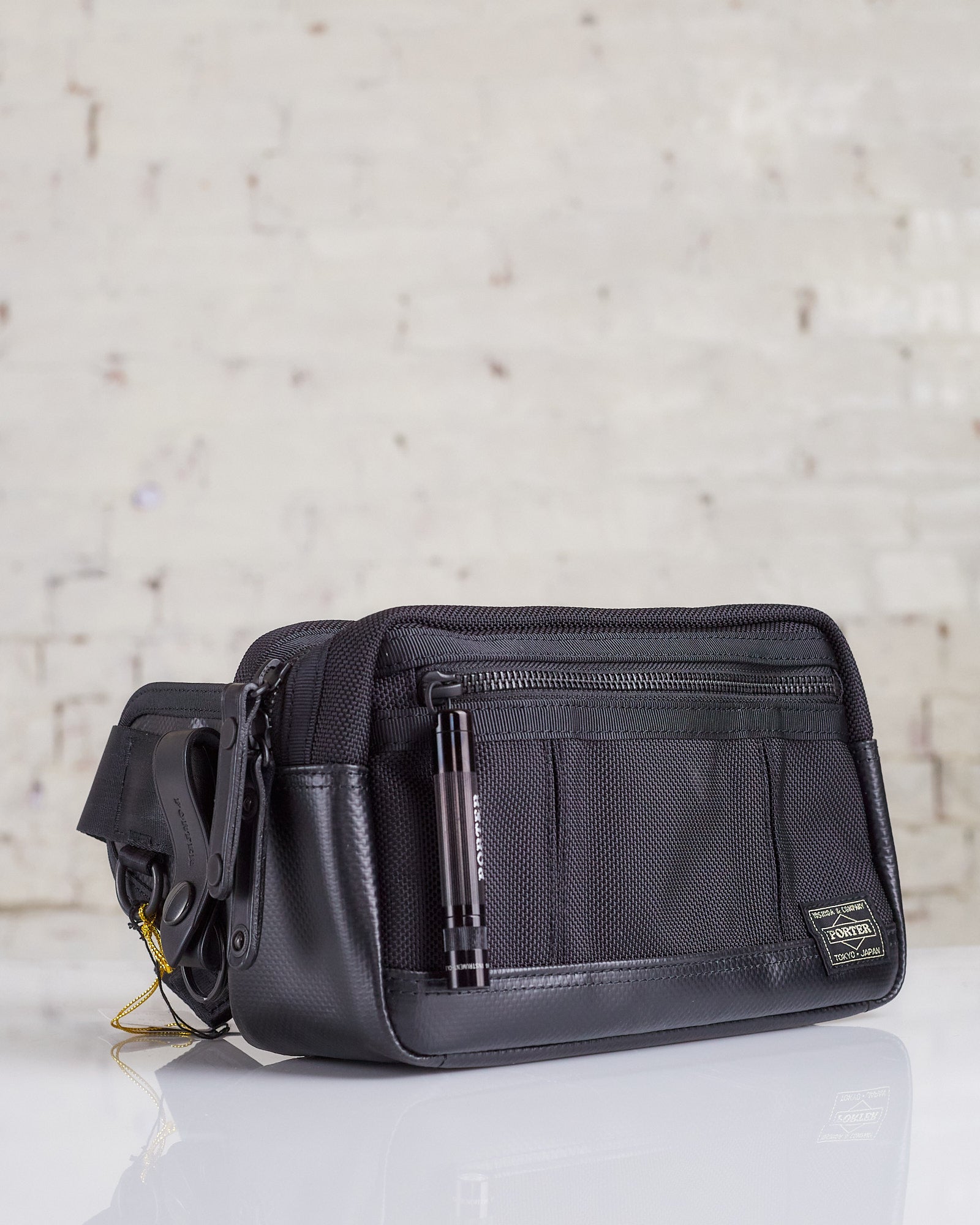 Porter Heat Waist Bag Black