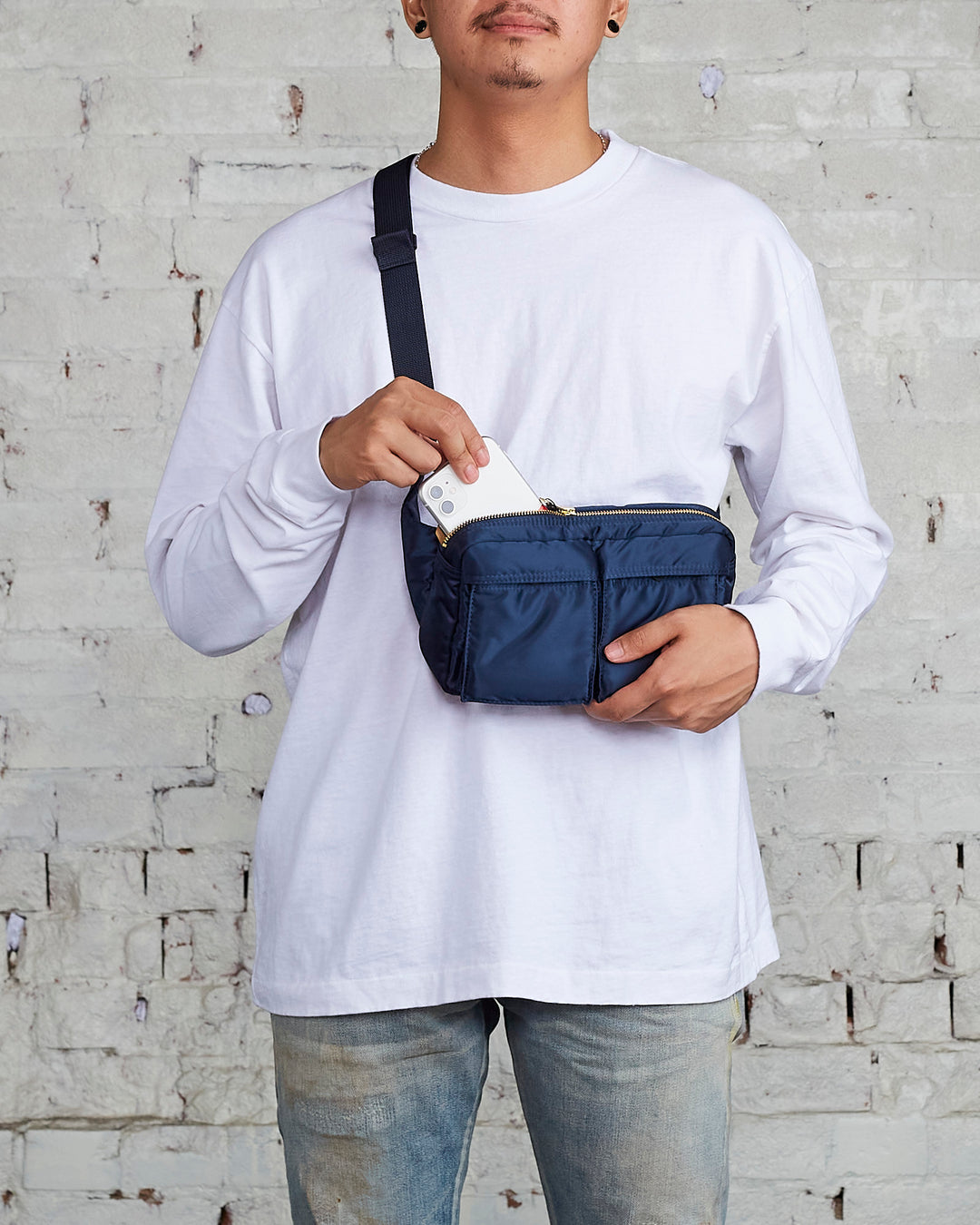 Porter Tanker Waist Bag Iron Blue – LESS 17