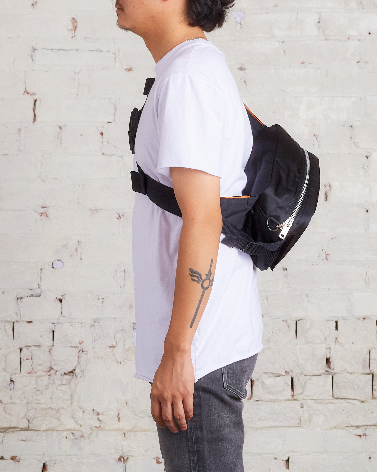 PORTER black 2way bag-