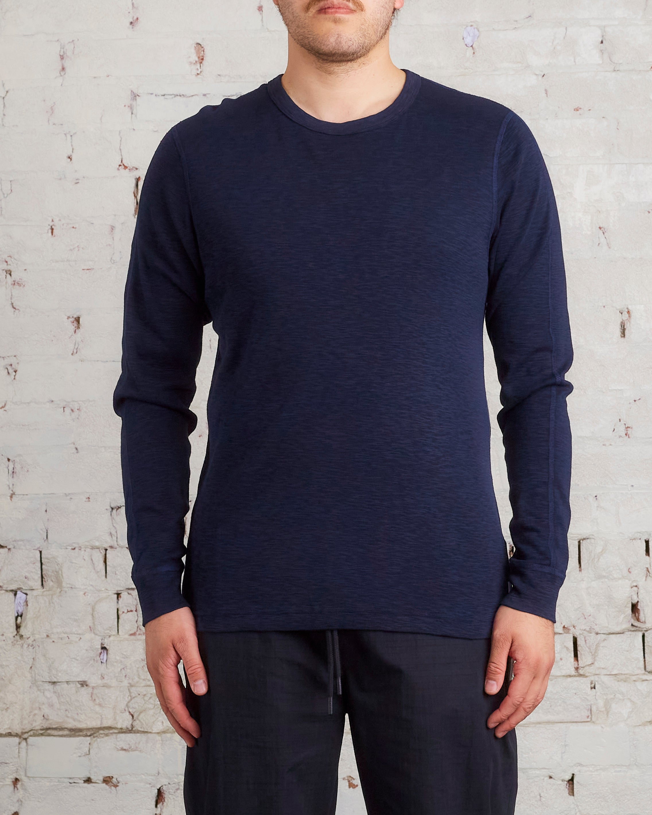 Reigning Champ Navy Blue Long on sale Sleeve Tee