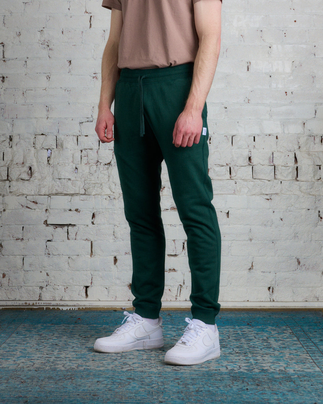 Reigning Champ Midweight Terry Slim Sweatpant  British Racing Green